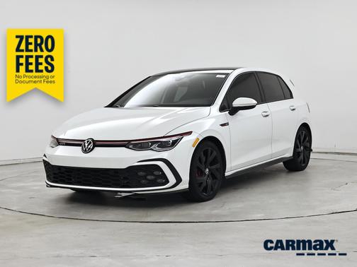 White 2022 Volkswagen Golf GTI SE