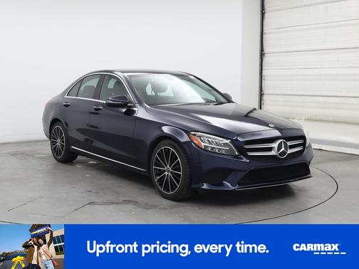 Blue 2021 Mercedes-Benz C-Class