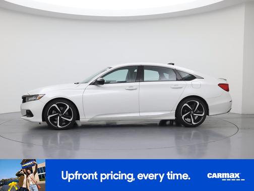 White 2022 Honda Accord Sport SE