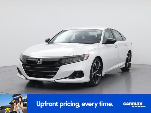 White 2022 Honda Accord Sport SE