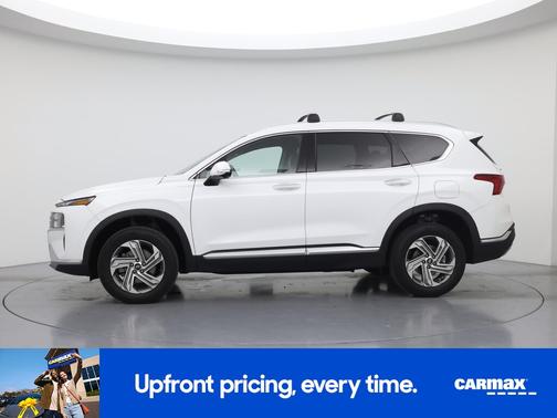 White 2023 Hyundai SANTA FE SEL