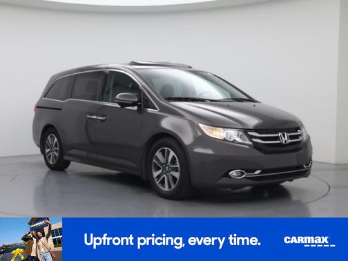 Gray 2015 Honda Odyssey Touring