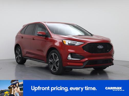 Red 2022 Ford Edge ST