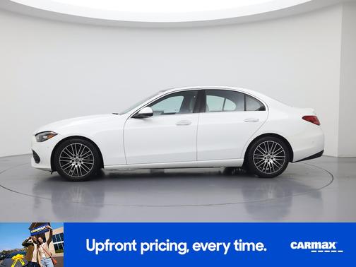 White 2023 Mercedes-Benz C-Class