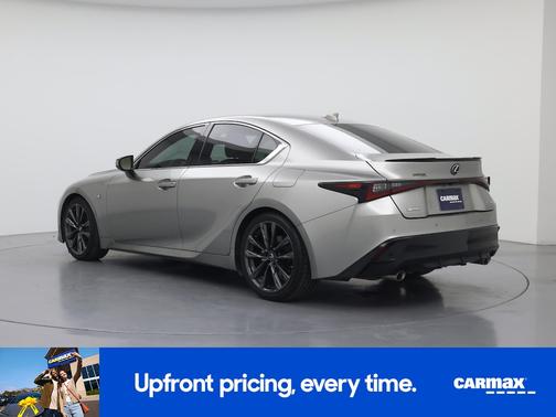Gray 2021 Lexus IS 350 F-Sport