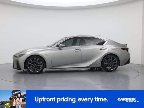 Gray 2021 Lexus IS 350 F-Sport