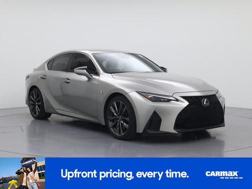Gray 2021 Lexus IS 350 F-Sport