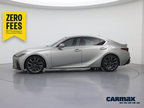 Gray 2021 Lexus IS 350 F-Sport