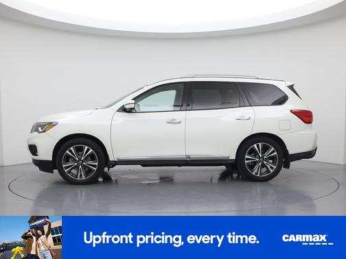 White 2020 Nissan Pathfinder Platinum