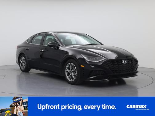 Black 2023 Hyundai SONATA SEL