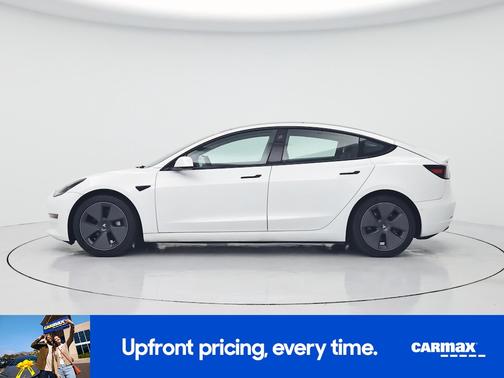 White 2021 Tesla Model 3 Standard Range Plus