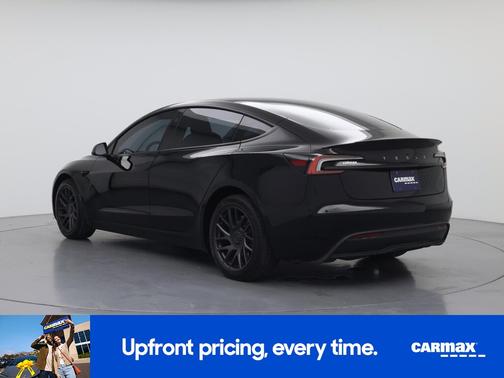 Black 2025 Tesla Model 3 Long Range