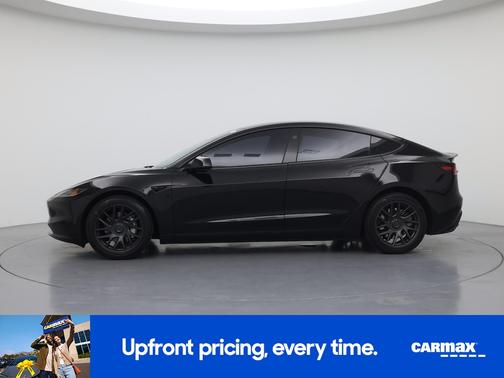 Black 2025 Tesla Model 3 Long Range