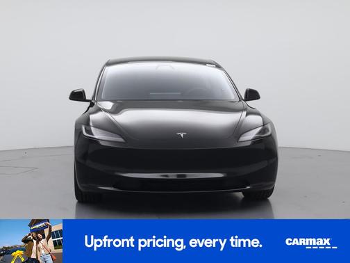 Black 2025 Tesla Model 3 Long Range