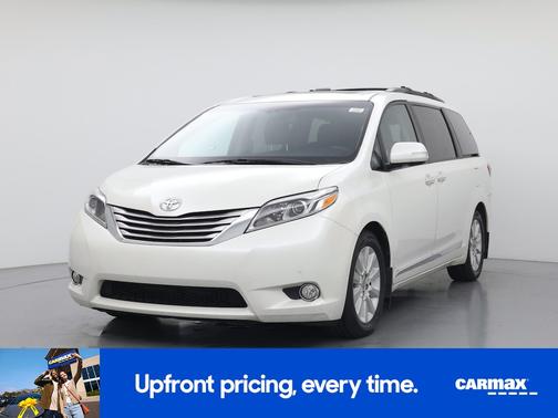 White 2015 Toyota Sienna Limited Premium