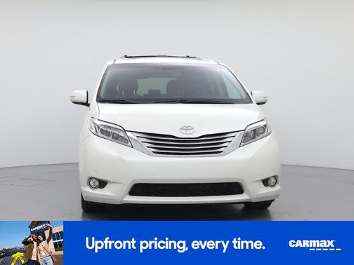 White 2015 Toyota Sienna Limited Premium