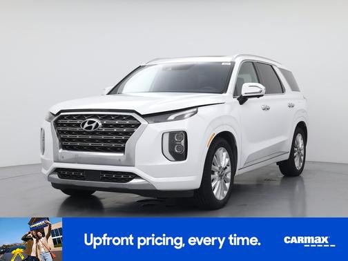 White 2020 Hyundai PALISADE Limited
