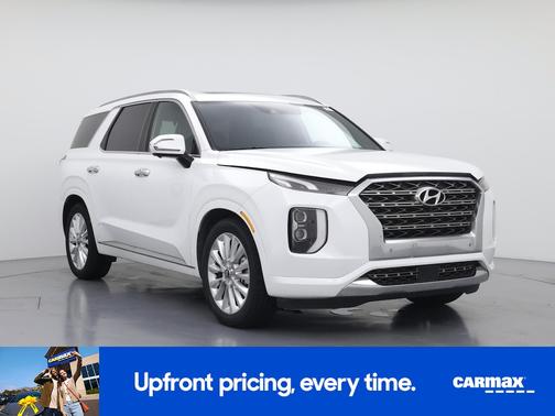 White 2020 Hyundai PALISADE Limited