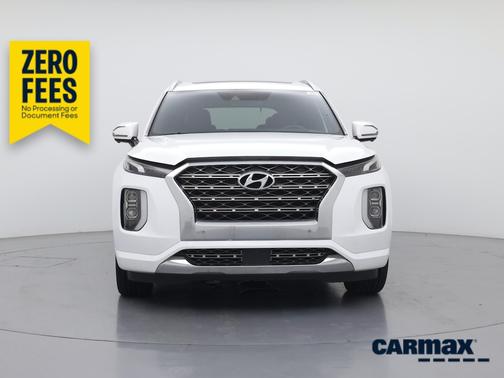 White 2020 Hyundai PALISADE Limited