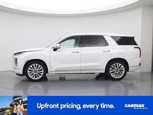 White 2020 Hyundai PALISADE Limited