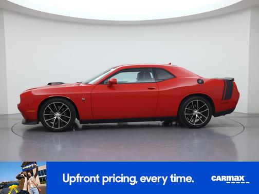 Red 2016 Dodge Challenger 392 Hemi Scat Pack Shaker