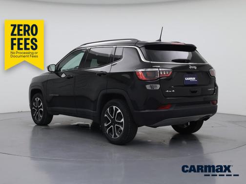 Black 2022 Jeep Compass Limited