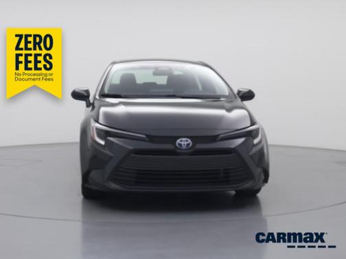Black 2025 Toyota Corolla Hybrid LE