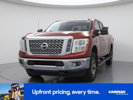 Red 2017 Nissan Titan XD SV