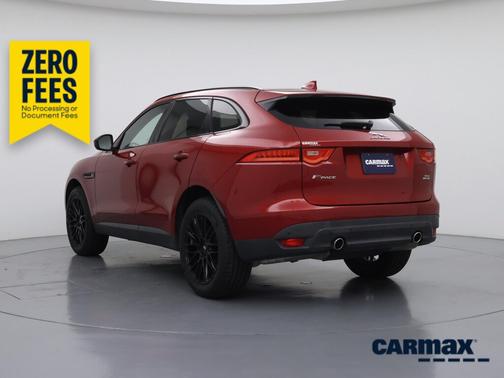 Red 2017 Jaguar F-PACE Prestige