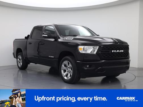 Black 2022 RAM 1500 Bighorn