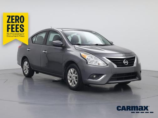 Gray 2018 Nissan Versa SV