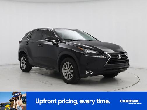 Black 2017 Lexus NX 200t