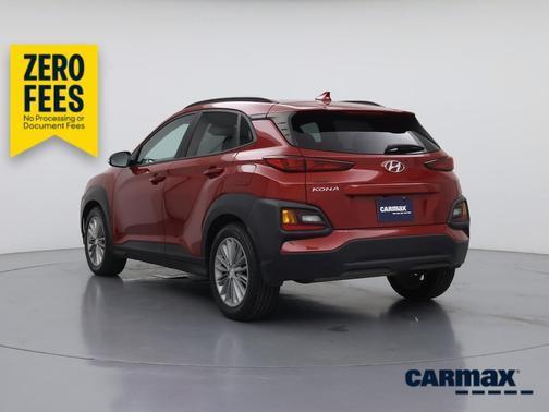 Red 2021 Hyundai KONA SEL Plus