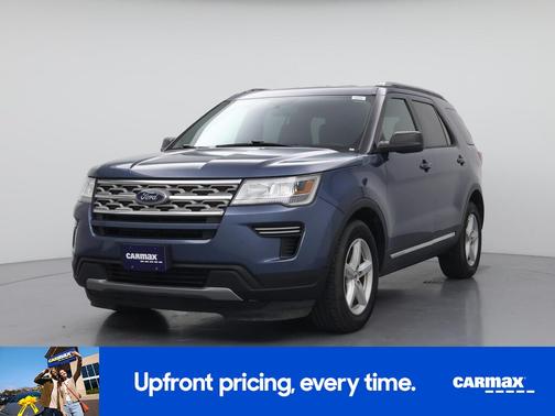Blue 2019 Ford Explorer XLT