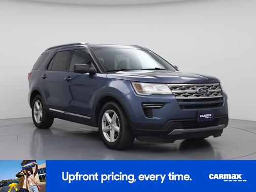 Blue 2019 Ford Explorer XLT