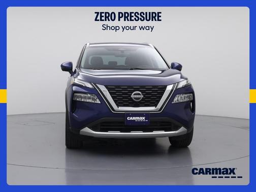 Blue 2023 Nissan Rogue Platinum