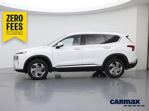 White 2023 Hyundai SANTA FE SEL