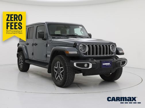 Blue 2024 Jeep Wrangler Sahara