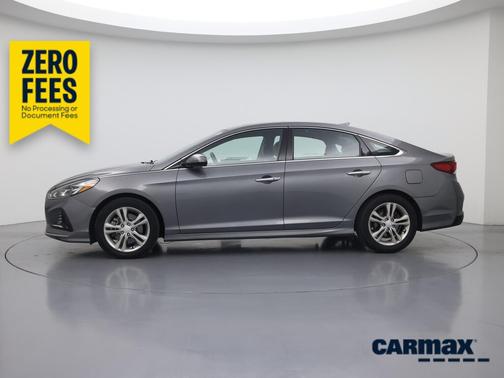 Gray 2018 Hyundai SONATA Limited