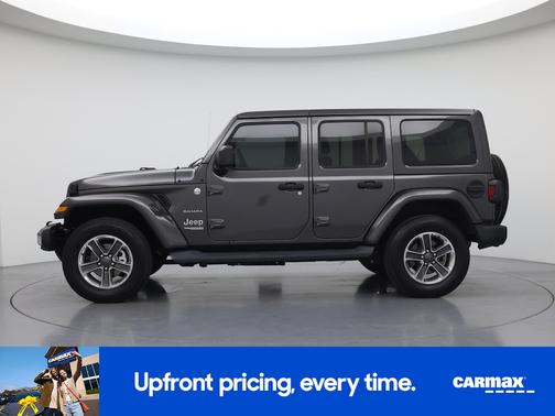 Gray 2018 Jeep Wrangler Unlimited Sahara