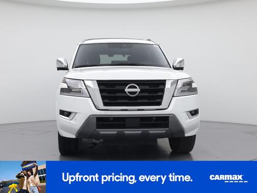 White 2024 Nissan Armada Platinum