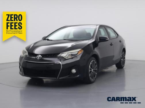 Black 2014 Toyota Corolla S Premium