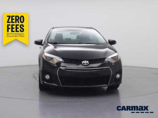 Black 2014 Toyota Corolla S Premium