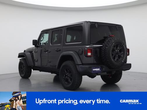 Gray 2021 Jeep Wrangler Unlimited Willys