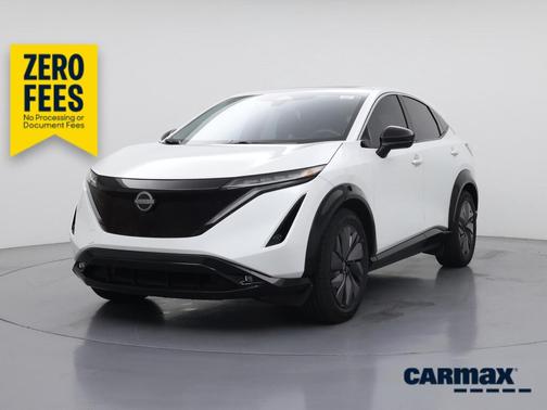White 2024 Nissan ARIYA EVOLVE+