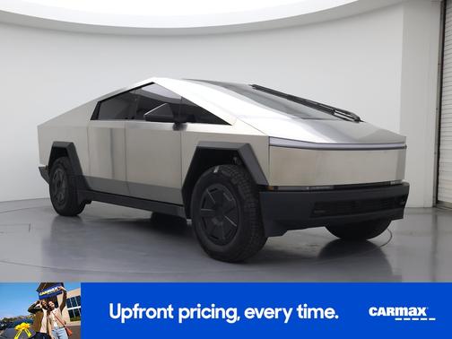Silver 2025 Tesla Cybertruck