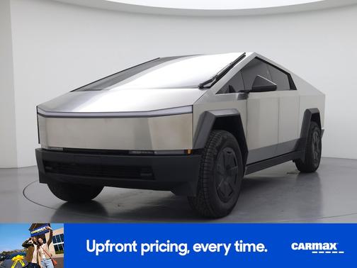 Silver 2025 Tesla Cybertruck