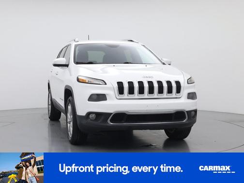 White 2016 Jeep Cherokee Limited