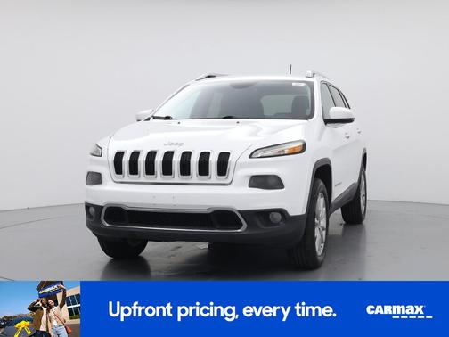 White 2016 Jeep Cherokee Limited