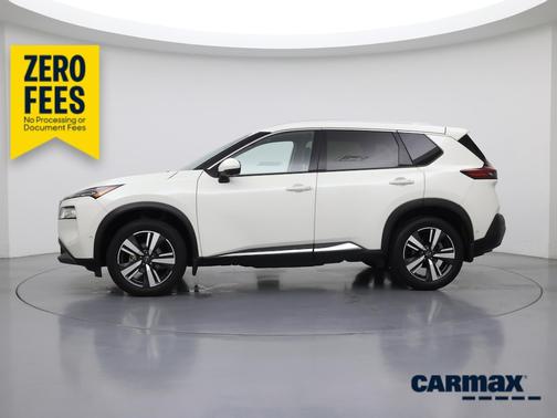 White 2023 Nissan Rogue SL